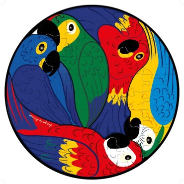 QC Fauna Brasileira - Araras 64 pçs