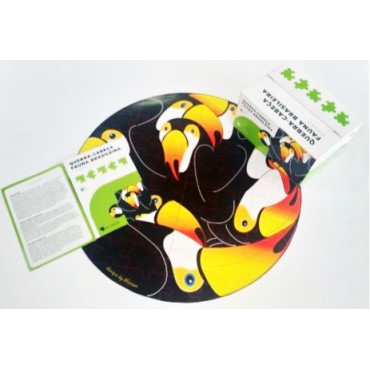 QC Fauna Brasileira -Tucanos  64 pçs