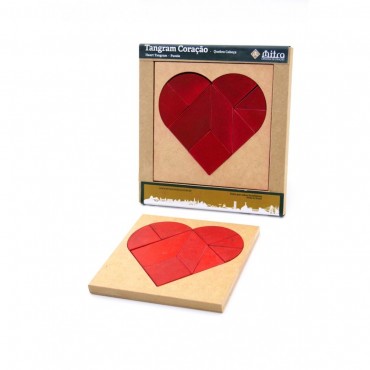 Tangran Coração 