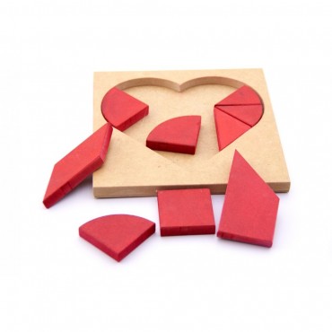 Tangran Coração 